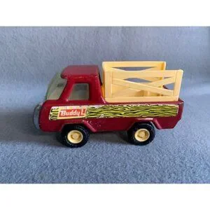 Buddy L Corp | Toys | Vintage Buddy L Red Metal Toy Truck